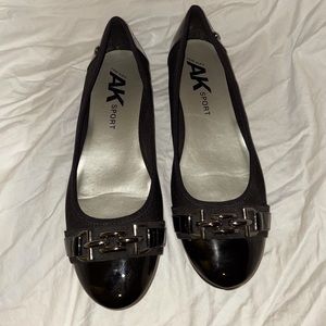 Anne Klein Sport Black Flats